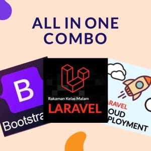 1x Buku 24 Jam Laravel + Combo Paling Berbaloi